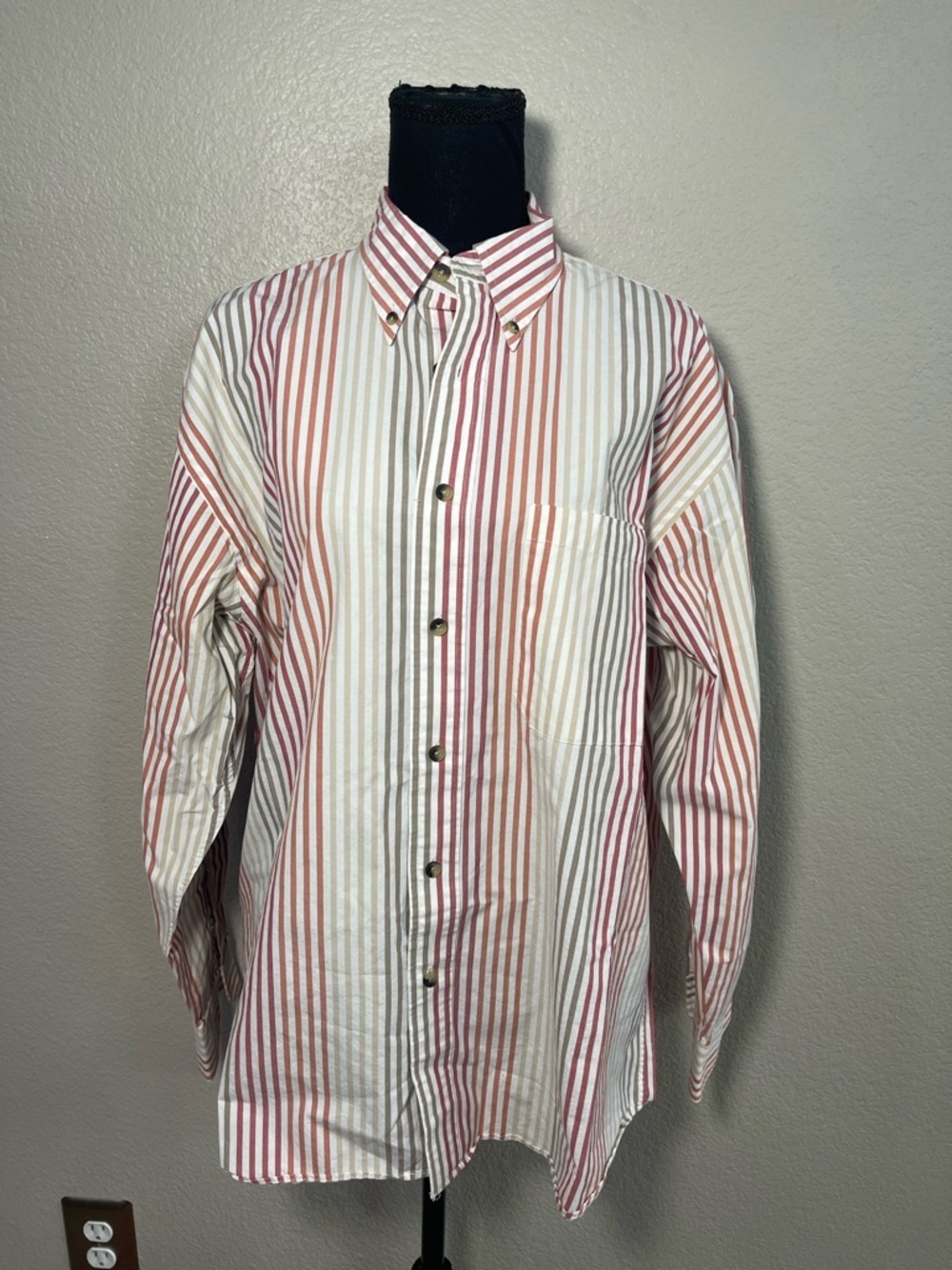 Pendleton multicolor Vertical Stripe Button-Down Shirt